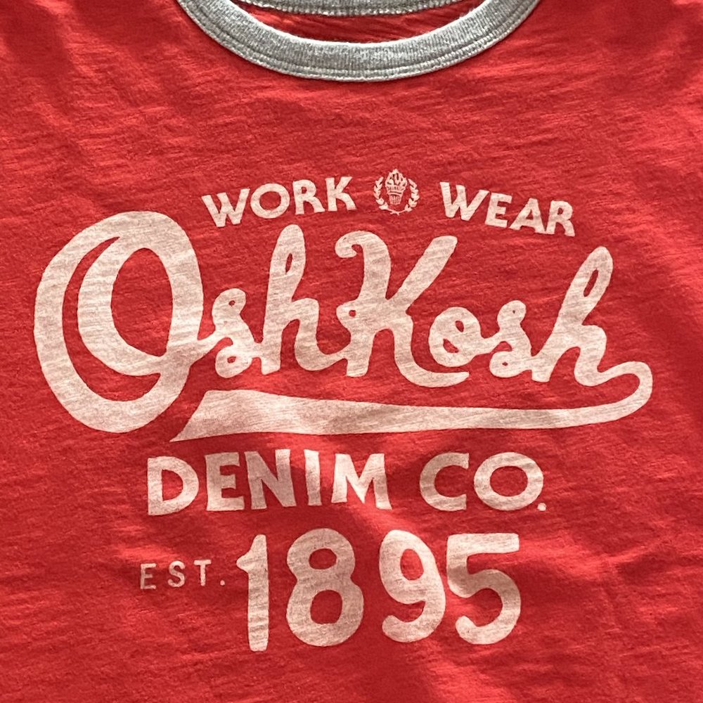 OshKosh Red Ringer Tee - Picture 2 of 2